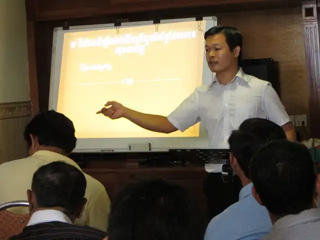 Teaching Pastors in Cambodia